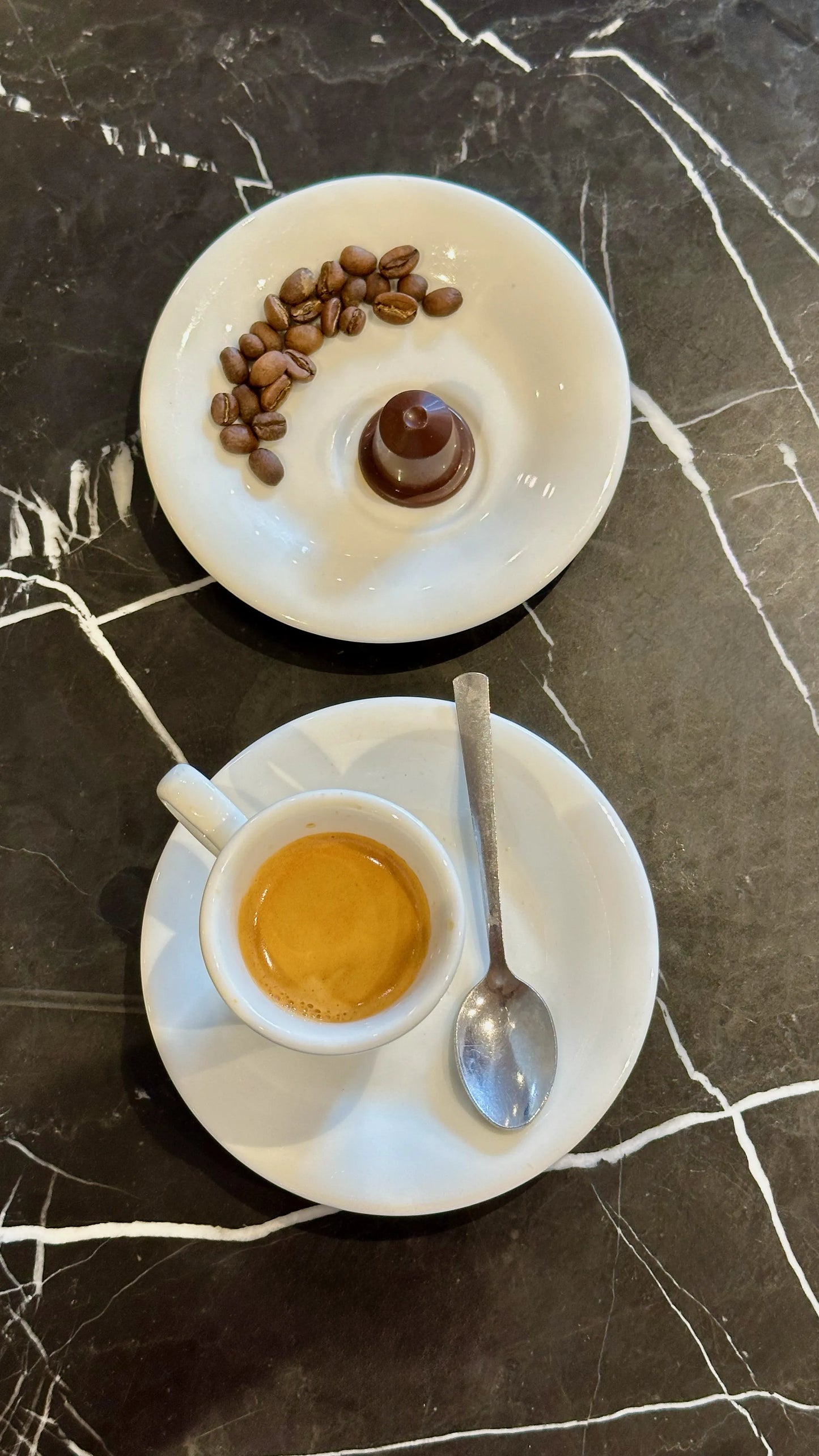 Capsule chocolat/café