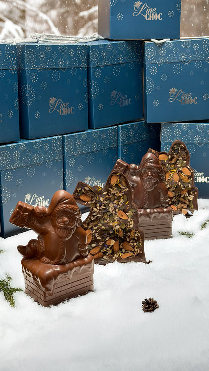 Père Noël Cheminée - Mendiants